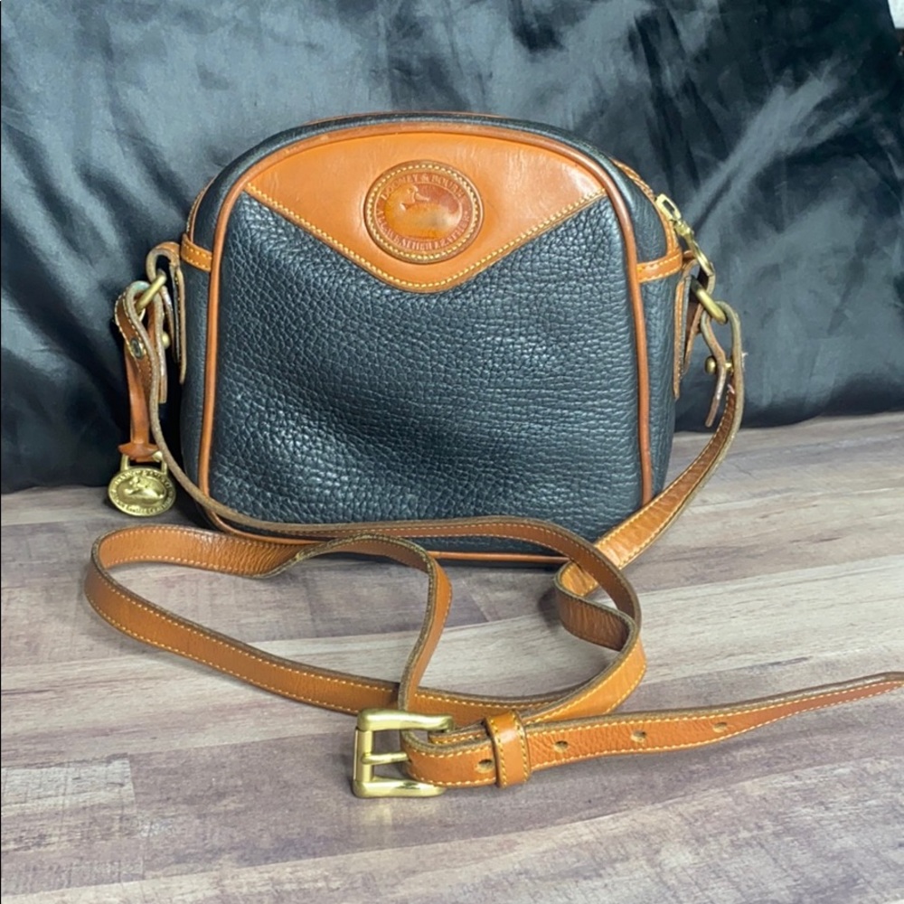 Vintage Black & Brown Dooney & Burke